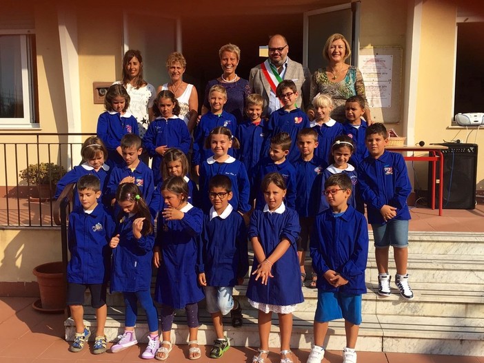 Riva Ligure: la classe seconda della scuola primaria 1a al concorso nazionale 'I magnifici 7'
