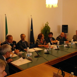 Vertice interistituzionale a Palazzo del Parco a Bordighera con le massime cariche provinciali: sul piatto sicurezza e legalità