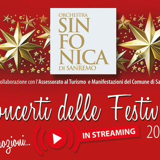 Sanremo: dal 12 dicembre la Sinfonica torna a esibirsi in streaming dal teatro Ariston Sanremo: dal 12 dicembre la Sinfonica torna a esibirsi in streaming dal teatro Ariston