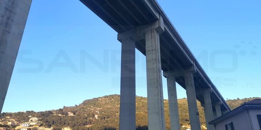 Camporosso: nessun problema strutturale al viadotto della A10, riaperta in serata via Braie (Foto)