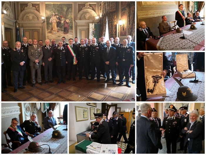 Pieve di Teco abbraccia il Generale Robusto e l'Appuntato Bertonasco, nuovi cittadini onorari (Foto e video) Pieve di Teco abbraccia il Generale Robusto e l'Appuntato Bertonasco, nuovi cittadini onorari (Foto e video)