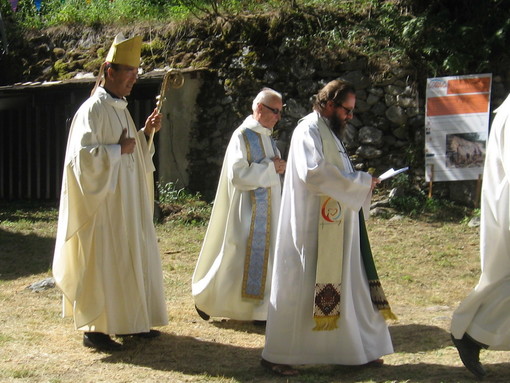 Anche il Sindaco di Taggia Genduso alla riapertura della cappella di Santa Barbara a Neige et Merveilles Anche il Sindaco di Taggia Genduso alla riapertura della cappella di Santa Barbara a Neige et Merveilles