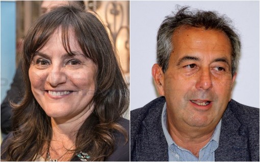 Sonia Viale (assessore regionale alla Sanità) e Marco Damonte Prioli (direttore generale Asl1)