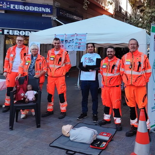 Giornata Mondiale del Cuore: Croce Verde Intemelia in piazza con lezioni gratuite di primo soccorso