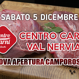 Sabato 5 dicembre inaugurazione del Nuovo Centro Carni Ginatta a Camporosso