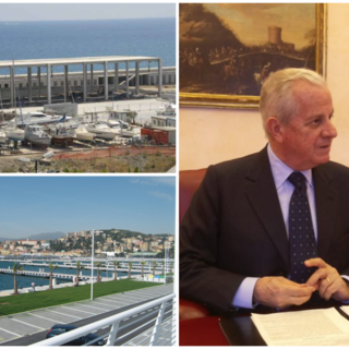 Imperia: Scajola annuncia il futuro del porto "Gestione in house al 100%", e sul passato "Un omicidio alla città" (Foto e Video)