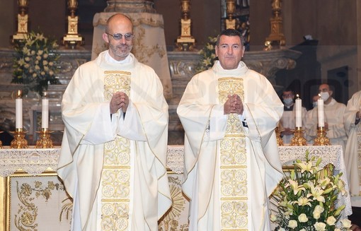 Sanremo: festa in Diocesi, oggi a San Siro ordinazione presbiterale per don Fabrizio Gatta e di don Vincenzo Zito (Foto)