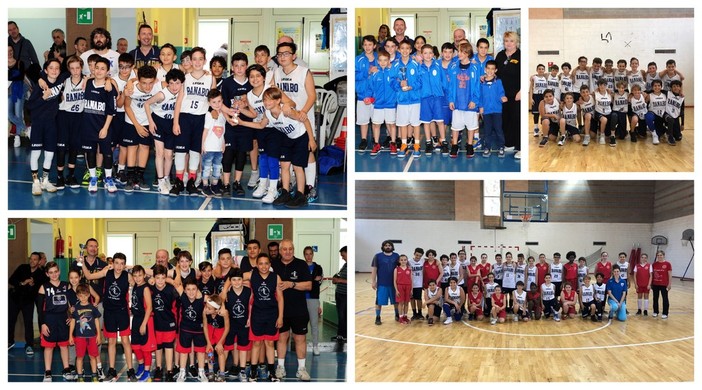 Grande spettacolo al Pala Bancheri di Bordighera per il Torneo delle sei squadre di mini basket