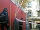 Sanremo: caduta di calcinacci in vicolo Gradisca, messa in sicurezza dalla Polizia Municipale (Foto)