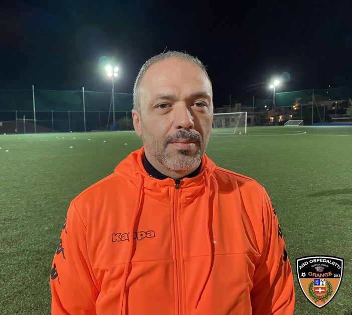 Christian Maiano, allenatore dell'Ospedaletti