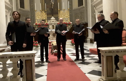 Diano Marina: domani alle 21 il “Concerto Gospel &amp; Spiritual” dell’ottetto vocale “Cantus Firmus”  presso la Chiesa Parrocchiale