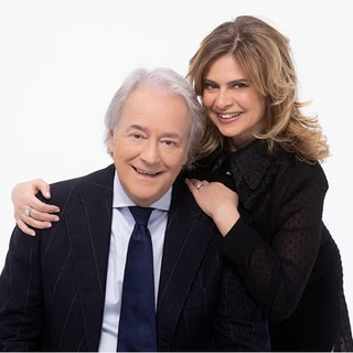 Corrado Tedeschi e Debora Caprioglio in 'Suite Plaza' al Teatro dell'Opera del Casinò di Sanremo