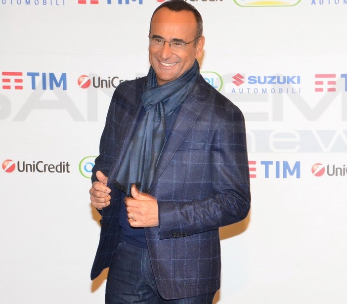 #Sanremo2016, Carlo Conti: "Con il sorriso, ma dobbiamo continuare a pedalare"