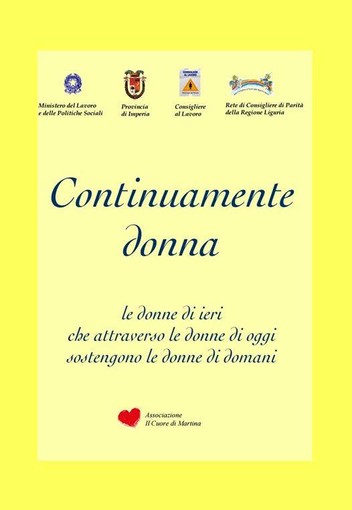 Imperia: sabato alla Mondadori la presentazione del libro 'Continuamente Donna', opera corale scritta da 39 donne