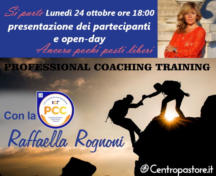 Imperia: questa sera alle 18 la presentazione del corso di Professional Coaching Training al 'Pastore' Imperia: questa sera alle 18 la presentazione del corso di Professional Coaching Training al 'Pastore'
