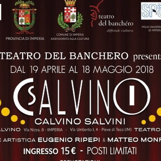 Dal 19 aprile al 18 maggio artisti di fama nazionale a Imperia e Pieve di Teco: Calvino-Salvini al via con Antonio Ornano