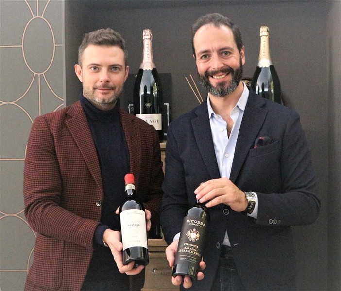 Andrea Battiloro responsabile Area Manager Italia Ricossa e Olmo Romeo patron di "Camillo" Andrea Battiloro responsabile Area Manager Italia Ricossa e Olmo Romeo patron di "Camillo"