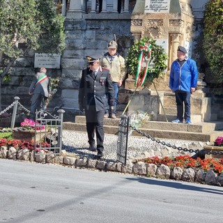 Ospedaletti: oggi la cerimonia per ricordare la Festa della Liberazione, una corona al Monumento ai Caduti (Foto)