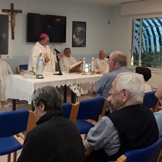 Vallecrosia: lunedì scorso a 'Casa Rachele' celebrata la Messa in ricordo di tutti i benefattori della struttura