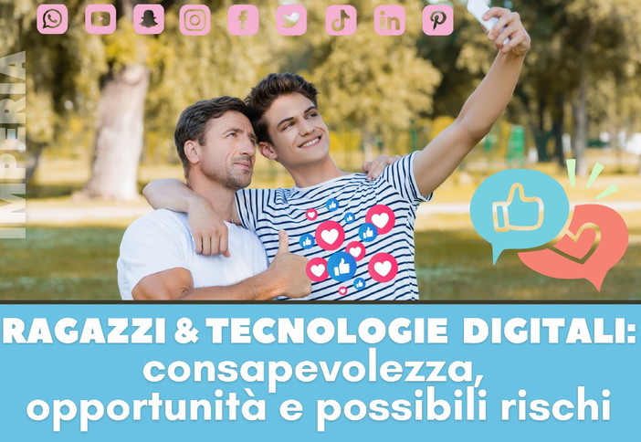 Imperia: lunedì prossimo un convegno di Asl 1 su 'Ragazzi & tecnologie digitali: consapevolezza, opportunità e possibili rischi' Imperia: lunedì prossimo un convegno di Asl 1 su 'Ragazzi & tecnologie digitali: consapevolezza, opportunità e possibili rischi'