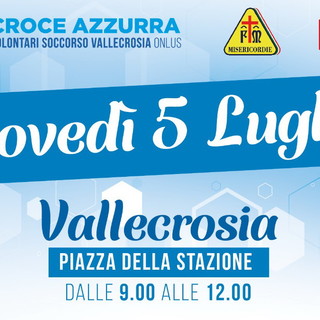 Vallecrosia: con la Croce Azzurra e la Fidas una campagna di sensibilizzazione per la donazione di sangue Vallecrosia: con la Croce Azzurra e la Fidas una campagna di sensibilizzazione per la donazione di sangue