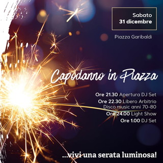 Bordighera saluta il nuovo anno con il ritorno della grande Festa di Capodanno in Piazza Garibaldi Bordighera saluta il nuovo anno con il ritorno della grande Festa di Capodanno in Piazza Garibaldi