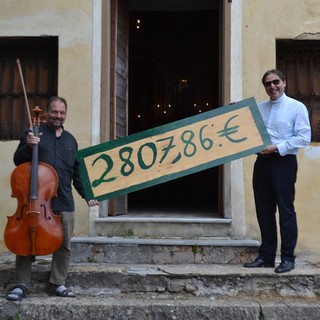 Anche i musicisti hanno raccolto fondi da destinare ai lavori Anche i musicisti hanno raccolto fondi da destinare ai lavori