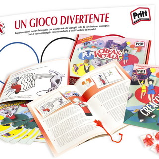 Anche nelle scuole di Sanremo il progetto 'Crea &amp; Incolla' organizzato dalla Henkel