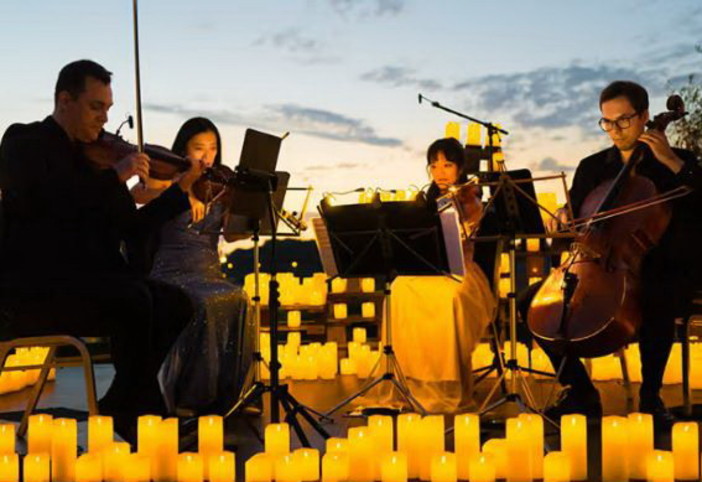 'Candlelight open air' a Villa Nobel di Sanremo 'Candlelight open air' a Villa Nobel di Sanremo