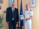 Il commendatore Mariano Tedeschi dona alla Capitaneria di porto di Imperia il libro sulla biografia dell’Eroe di Premuda Il commendatore Mariano Tedeschi dona alla Capitaneria di porto di Imperia il libro sulla biografia dell’Eroe di Premuda