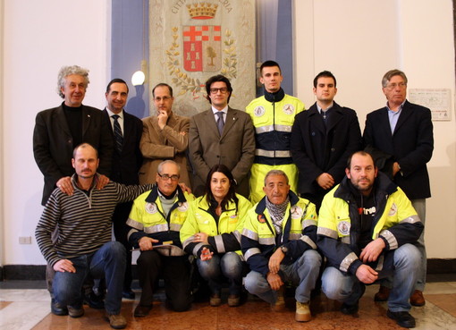 Imperia: consegnate ieri in Comune le 'benemerenze' a 9 volontari della Protezione Civile