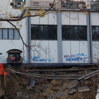 Sanremo: frana di Natale in via Galilei, terminati gli accertamenti sul caso Sanremo: frana di Natale in via Galilei, terminati gli accertamenti sul caso