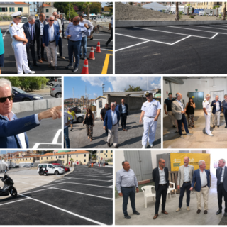 Imperia: inaugurata la nuova area parcheggio di calata Anselmi, Scajola "Abbattiamo i muri e rilanciamo le aree degradate" (Foto e video) Imperia: inaugurata la nuova area parcheggio di calata Anselmi, Scajola "Abbattiamo i muri e rilanciamo le aree degradate" (Foto e video)