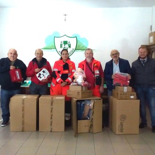 Taggia: nuovo materiale sanitario e didattico per le pubbliche assistenze del CIPAS