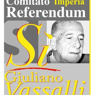 Nasce anche in provincia di Imperia il Comitato Giuliano Vassalli per il SI