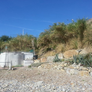La 'Cala degli Orsi' oggi. La 'Cala degli Orsi' oggi.