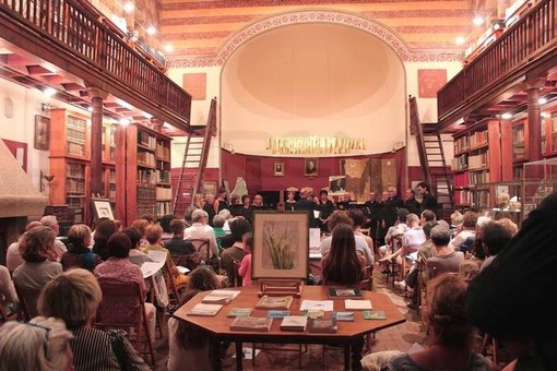 Bordighera: ieri al museo Clarence Bicknell il 'Concerto nell'uovo', le foto di Eugenio Conte