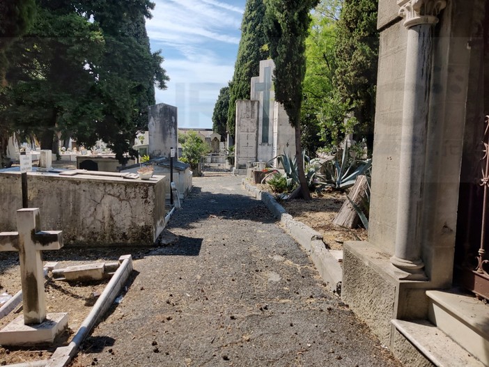 Sanremo: Cimitero della Foce nel degrado, Bellini "Deve essere una priorità per l'Amministrazione Mager"