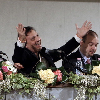 Sanremo 2014: l’intervista-provocazione di Chiambretti al Sindaco Zoccarato durante la diretta del Festival di Radio Due