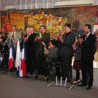 Bordighera ieri presente a Villefranche per ricordare il 24° Battaglione degli Alpini