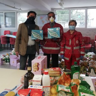 Bordighera: questa mattina iniziata la prima distribuzione di generi alimentari ai cittadini bisognosi