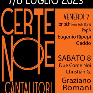 Ceriana si veste di musica per due giorni con la prima edizione di ‘Certe Note’
