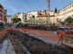 Il cantiere per il parcheggio di piazza Eroi Il cantiere per il parcheggio di piazza Eroi