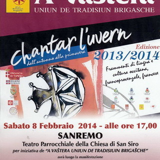Sanremo: domani pomeriggio al teatro di San Siro andrà in scena lo spettacolo 'Chantar l'uvèrn'