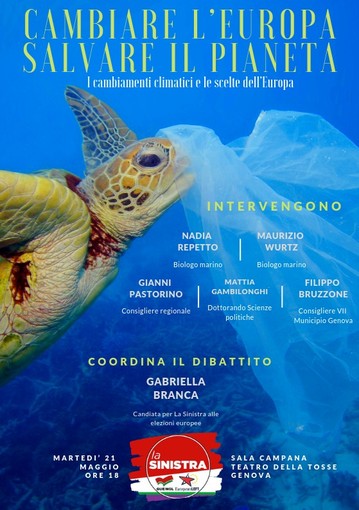Cambiare l’Europa e Salvare il pianeta, la candidata Maria Gabriella Branca (La Sinistra) e il tema del clima Cambiare l’Europa e Salvare il pianeta, la candidata Maria Gabriella Branca (La Sinistra) e il tema del clima