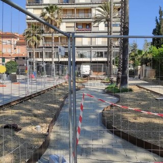 I lavori in piazza della Stazione I lavori in piazza della Stazione