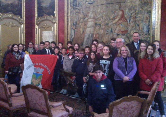 Il Consiglio comunale dei Ragazzi di Vallecrosia in visita al Consiglio Regionale del Piemonte