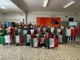 Iniziata dalla scuola 'Rubino' la consegna del Tricolore che il Lions Club Sanremo Host, dona ogni anno per il 17 marzo, in occasione della 'Festa Nazionale per l'Unità d'Italia' alle classi della 5a elementare