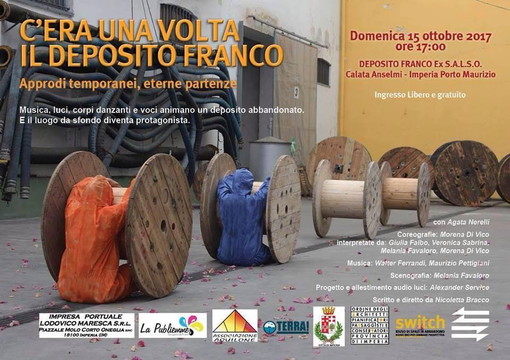 Imperia: domenica alle 17 al Deposito Franco (ex Salso) di Calata Anselmi, il progetto ‘Approdi temporanei, eterne partenze’