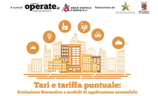 Si terrà lunedì prossimo presso il Teatro del Casinò di Sanremo il Convegno 'Tari e Tariffa Puntuale'